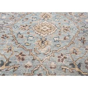 Alfombra de Lana Azul Anudada a Mano con Patrón de Medallón Someplace in Time EA-3006 para Decoración del Hogar por Jaipur Rugs FR - Product Image 3