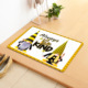พรมพิมพ์ลายตามสั่งสำหรับห้องนั่งเล่น ห้องนอน พรมโพลีเอสเตอร์กันลื่น - Product Image 1