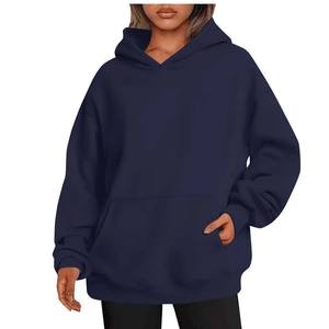 500 Gsm Coton À Capuche Personnalisé Hoodies Pull Femmes Surdimensionné Lourd À Capuche - Product Image 3