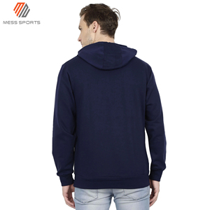 Men’s Slim Fit Distressed Hoodie Vintage Logo Printed Oversized Hoodie Casual Streetwear <b>Sweatshirt</b> - Product Image 2