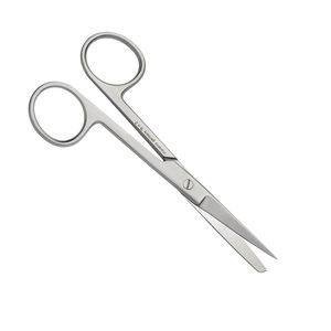 Meilleure qualité ciseaux médicaux 125 mm droit émoussé pointu professionnel chirurgical droit salle de chirurgie ciseaux - Product Image 4