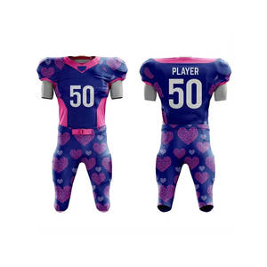 Uniforme de Fútbol Americano de Manga Corta Estilo Urbano de Alta Calidad, Precio al por Mayor, Diseño Más Reciente - Product Image 1