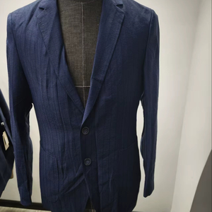Blazer sur mesure NAYIJI de haute qualité pour hommes, coupe ajustée, style professionnel, double boutonnage, <span class=keywords><strong>veste</strong></span> de <span class=keywords><strong>costume</strong></span> pour <span class=keywords><strong>homme</strong></span> - Product Image 1