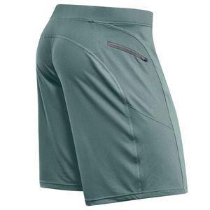 Pantalones Cortos Activos para Hombre, Shorts de Cintura Media Informales de Color Sólido para Correr al Aire Libre, Ropa de Gimnasio y Fitness, Verano - Product Image 1