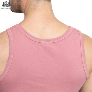 Débardeur de sport en tricot respirant sans manches pour homme |   Vêtements de sport décontractés |   100% coton, séchage rapide |   Vente en gros directe d'usine - Product Image 5