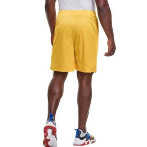 <b>Men's</b> 100% Cotton Solid Pattern Basketball Mesh <b>Shorts</b> Sportswear for Running & <b>Jogging</b> Elastic Waist Blank Jogger Clothing - Product Image 3