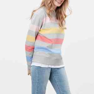 Venta caliente sudadera de mujer ajuste cómodo transpirable productos de marca pesados nuevo estilo diseño único sudadera para mujer - Product Image 4