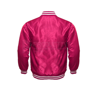 Nouvelle arrivée veste en satin de couleur personnalisée pour hommes vêtements d'hiver vente en ligne - Product Image 2