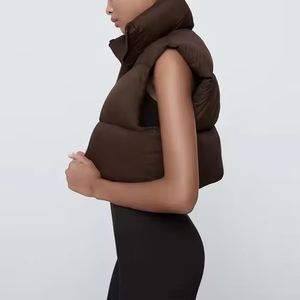 Chaqueta de Plumón Corta para Mujer, Nueva Colección de Invierno, Diseño Nuevo, Chaqueta de Moda Femenina de Alta Calidad, Chaqueta de Burbujas Personalizada - Product Image 6