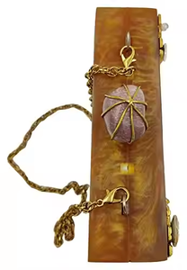 Chaîne de sac à main de soirée Candy Stone Meilleure qualité Fabriqué par l'artisanat du croissant - Product Image 3