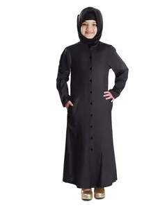 High Quality Girls Abayas Best Manufacturer Latest Design Dubai Abaya Kaftan Stylish Royal Girls Dress Arabic Abayas