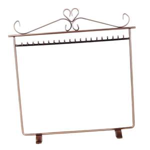 ที่แขวนโชว์เครื่องประดับพร้อมตะขอ 20 ตัว ที่เก็บสร้อยคอ สร้อยข้อมือ และต่างหู ดีไซน์ทันสมัย - Product Image 6