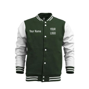 Chaqueta con letras bordadas para hombre, chaqueta de béisbol holgada de Hip Hop callejero, ropa informal, chaqueta para actividades al aire libre para hombre - Product Image 2