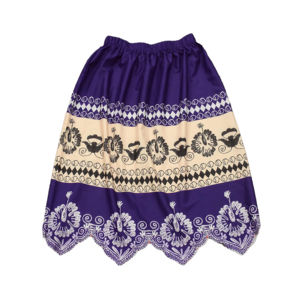 กระโปรงผ้าฝ้ายเอวสูงสำหรับผู้หญิงชุดราตรีงานปักสไตล์เอ็มไพร์ระบายอากาศได้ดี - Product Image 3