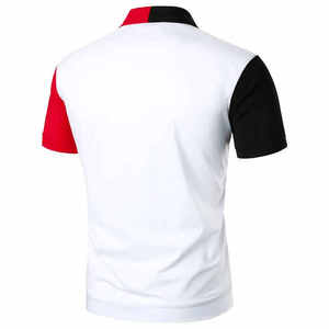 Chemises pour hommes personnalisées de haute qualité en gros, en coton, avec logo brodé, motif uni, poche, manches courtes, tissu Dobby, ODM personnalisé - Product Image 6