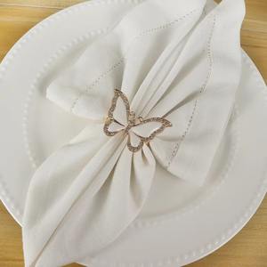 ที่ใส่แหวนผ้าเช็ดปากลายผีเสื้อที่มีเสน่ห์สำหรับตกแต่งโต๊ะธีมสวนงานแต่งงานโรงแรมใช้ในการเน้นโต๊ะน่ารักจากอินเดีย - Product Image 4