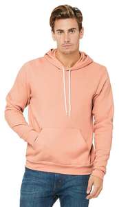 100% coton Polyester mélange solide col à capuche pull surdimensionné sweat pour hommes long cordon à capuche uni teint hiver - Product Image 2