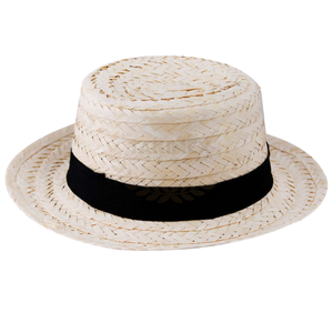 Chapeaux de paille en jonc de mer tissés à la main durables Chapeau de plage et de soleil avec logo personnalisé TAKIMEX Export - Product Image 1