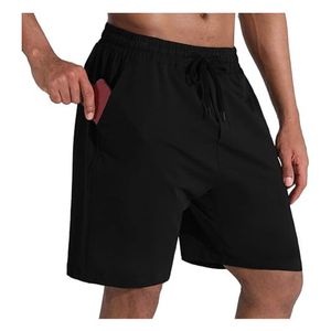 Pantalones cortos de malla de equipo atlético de gimnasio de 5 pulgadas, tendencia personalizada, transpirables de calle alta para hombres, 100% poliéster de secado rápido - Product Image 2
