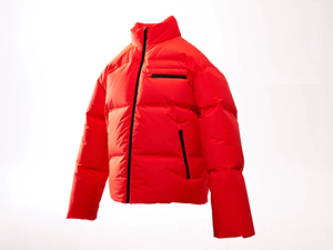 Blouson matelassé d'hiver pour homme POWER PUNCH HB-352, coupe-vent léger, imperméable, à capuche, réversible, col montant. - Product Image 6