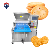 Petite machine à biscuits pour la fabrication de biscuits avec déposant de coupe-fil à biscuits