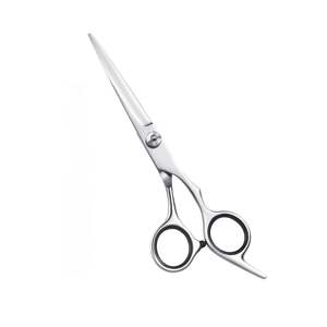 Ciseaux à lame droite de coiffeur professionnel Design ergonomique Lames en acier inoxydable ultra tranchantes pour la coiffure - Product Image 4