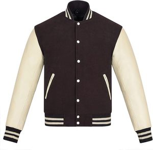 Blouson Bomber Décontracté Homme Printemps en Satin 100% Coton Imperméable Coupe-Vent Respirant Style Athlétique Universitaire En Promotion - Product Image 4