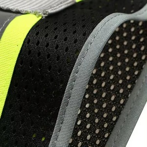 Chaleco de Seguridad Reflectante de Alta Visibilidad para Trabajo de Construcción, Certificado CE, Resistente al Viento y Antibacteriano, Color Personalizado - Product Image 3