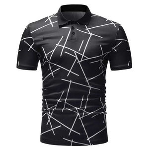 Personnalisé 88% Coton 12% Polyester 12% Spandex Nouveau Design Sublimé Hommes Séchage Rapide Sans Col pour Polo Cool Man for Polo - Product Image 2
