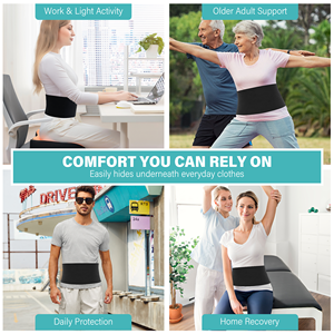 Cinturón Reductor de Cintura Ajustable de Neopreno OEM Personalizado para Hombres y Mujeres, Soporte Abdominal para Sudoración, Adelgazamiento y Ejercicio Físico - Product Image 6