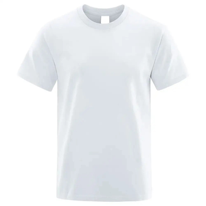 Venta al por mayor de peso pesado sublimación impresión Premium algodón hombres y camisetas de gran tamaño Unisex más tamaño personalizado de alta calidad camisetas - Product Image 2