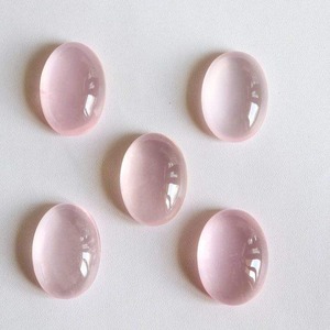 Topacio Azul Natural de Alta Calidad, Corte Ovalado Rosa Suave, 12x10mm, 4-5 Quilates, Piedras Sueltas Pulimentadas para Joyería y Coleccionistas - Product Image 5