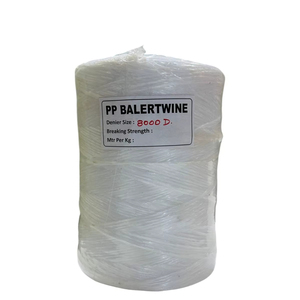 Agricultura White Baler Twine, PP Splitfilm Baler Twine PP Baler Twine para embalaje - Product Image 1