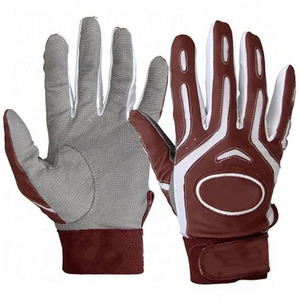 Patch Couleur Respirant Mesh Baseball Softball Gants Antidérapant Sport Football Américain Rugby Receveur Infield - Product Image 2