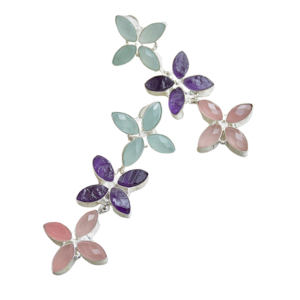 Pendientes Colgantes de Latón de Moda, Hechos a Mano para Exportación, con Acabado Chapado en Oro de 18K, Diseño Boho Chic, Alta Calidad - Product Image 4