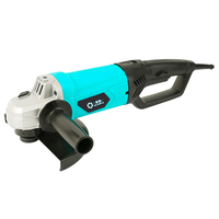 Meuleuse d'angle électrique mini 1500W et 1800W avec interrupteur à gâchette pour bricolage, micro-meuleuse et disque de ponçage en acier inoxydable 180mm