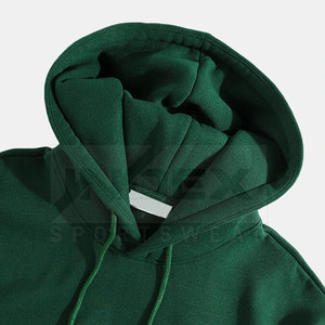 Hoodies Slim Fit décontractés pour hommes 100% coton couleur unie mode pour vêtements d'hiver nouvelle collection - Product Image 3