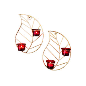 Fabulous Design With Leaf Design Wall <b>Hanging</b> Decoration Candle <b>Holder</b> Top Quality Metal Candle <b>Holder</b> Wall <b>Hanging</b> <b>Tea</b> <b>Light</b> - Product Image 1