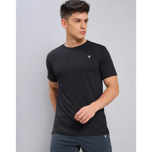 T-shirt surdimensionné en coton biologique tricoté de haute qualité pour hommes, doux, léger, respirant, écologique, décontracté pour tous les jours - Product Image 3