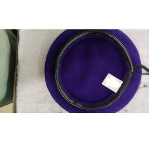 High Quality <b>Wool</b> <b>Beret</b> Hat UNISEX Outdoor Style Custom Wholesale Adult Headwear Formal Style - Product Image 5