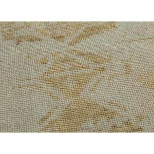 พรมขนสัตว์ถักมือเออร์เบ ลายเหรียญรางวัลสีเบจและสีน้ำตาล สำหรับห้องนั่งเล่นและทางเดิน รูปทรงสี่เหลี่ยมผืนผ้า รุ่น GS-1068(CS-04) ของตกแต่งห้อง - Product Image 3