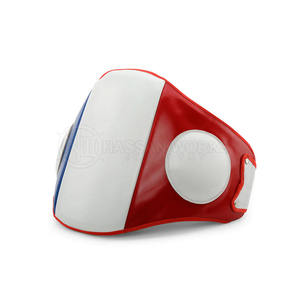 Protection abdominale en cuir pour la boxe, protection de la taille, design léger et absorbant les chocs, équipement professionnel d'entraînement de boxe - Product Image 2