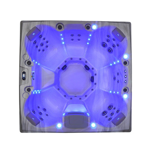 Monalisa fábrica pedido a granel descuento 7 personas bañera de lujo 2,15 metros EE. UU. acrílico y 360 ° masaje al aire libre <span class=keywords><strong>Spa</strong></span> bañera de hidromasaje - Product Image 3