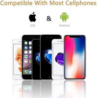 Support de Téléphone Portable en Bois pour iPhone: Station d'Accueil et Berceau pour Switch, Tous les Smartphones Android et iPhone 6, 6s, 7, 8, X Plus, 5, 5s, 5c – Accessoires
