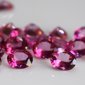 Topaze Rose Naturelle Ovale Facette Qualité Supérieure 5x7mm Qualité Supérieure-Topaze Rose Ovale Facette Qualité Supérieure - Product Image 1