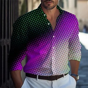 Nueva moda informal para hombre, estampado en 3D, patrón de rayas manchadas, 100% de algodón largo Top, ropa Unisex para la temporada de primavera y otoño - Product Image 6