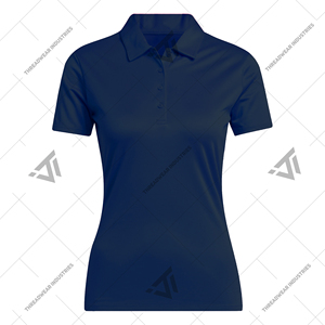 Polo de golf de performance personnalisé Chemise boutonnée à col en tricot - Product Image 3