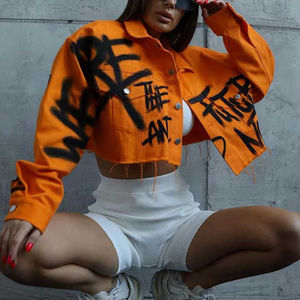 Chaqueta Vaquera Casual de Alta Calidad para Mujer, Estilo Desgastado y Roto, Colección de Verano 2025, Precio al por Mayor - Product Image 4