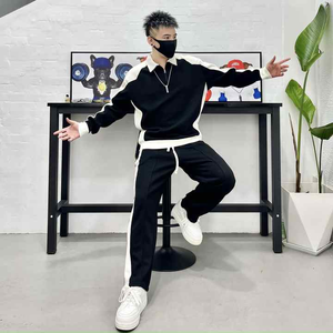 Chándal Deportivo Personalizado para Hombre 2025, Alta Calidad, 100% Algodón, Corte Ajustado, Transpirable, para Invierno - Product Image 6