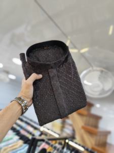 Exclusiva tendencia nueva llegada alta calidad Venta caliente elegante puro rayón viscosa pollo bordado trabajo hombres Kurta - Product Image 3